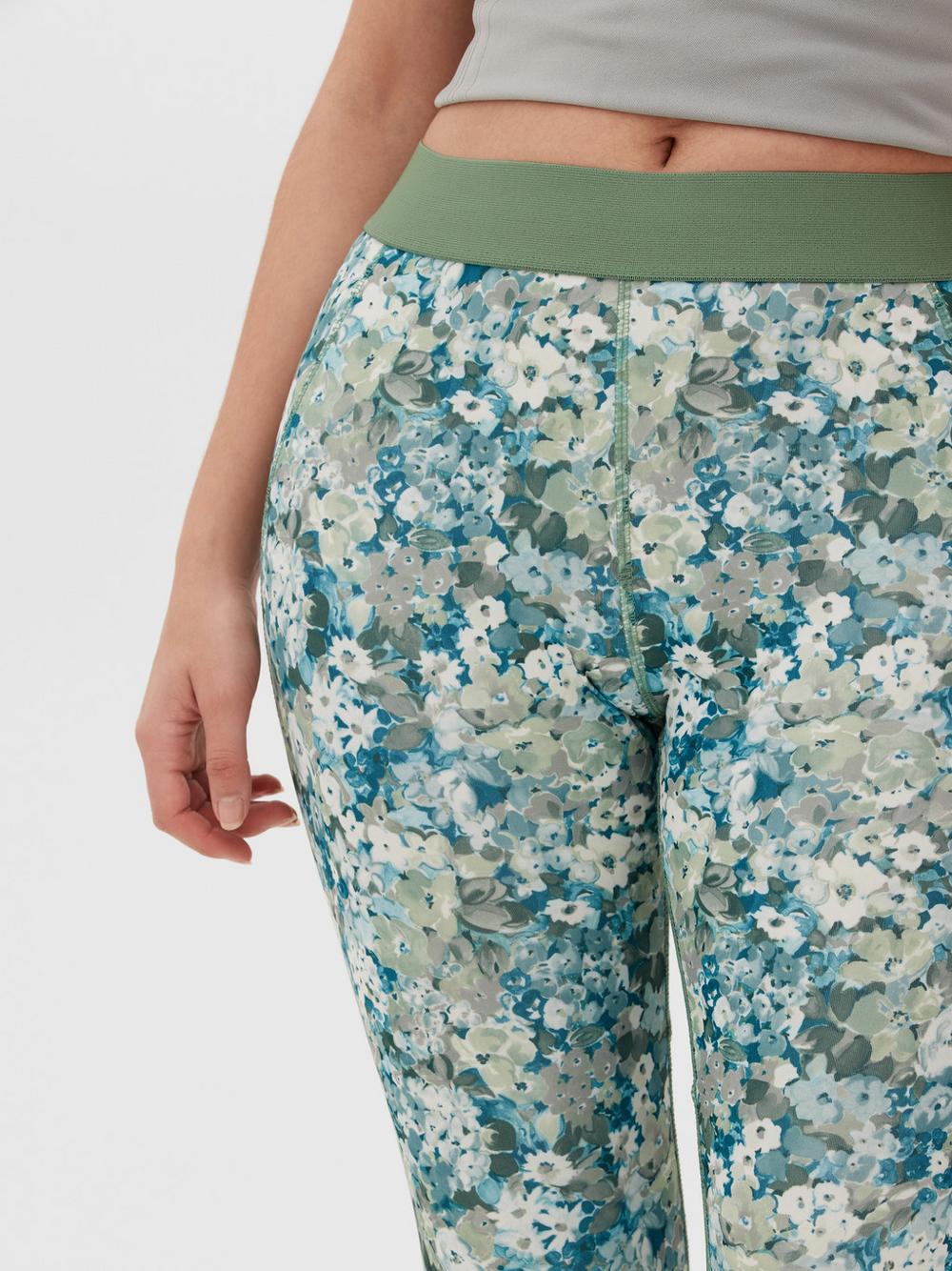 Floral Print Performance Leggings