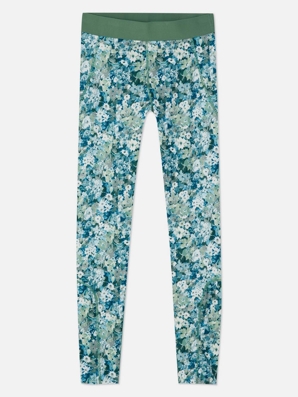 Floral Print Performance Leggings