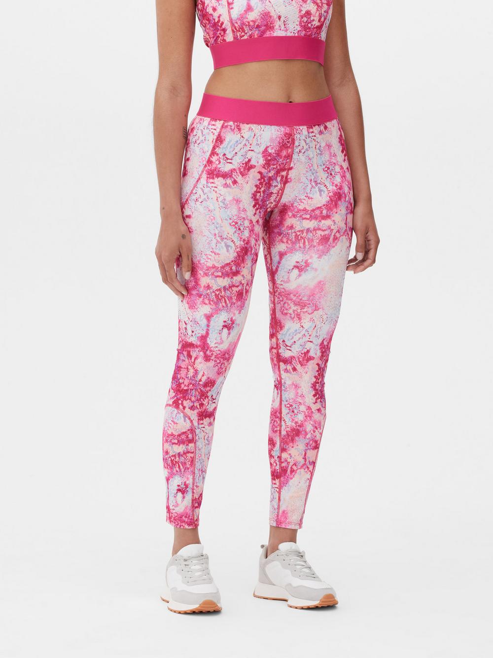 Floral Print Performance Leggings