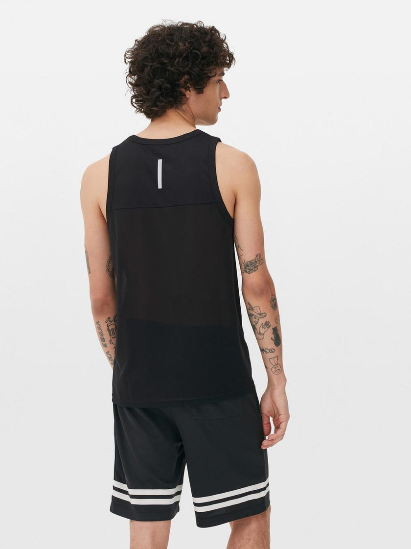 Printed Sleeveless Vest