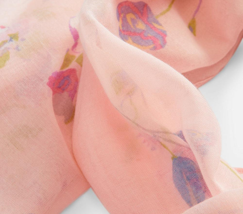 Printed Chiffon Scarf