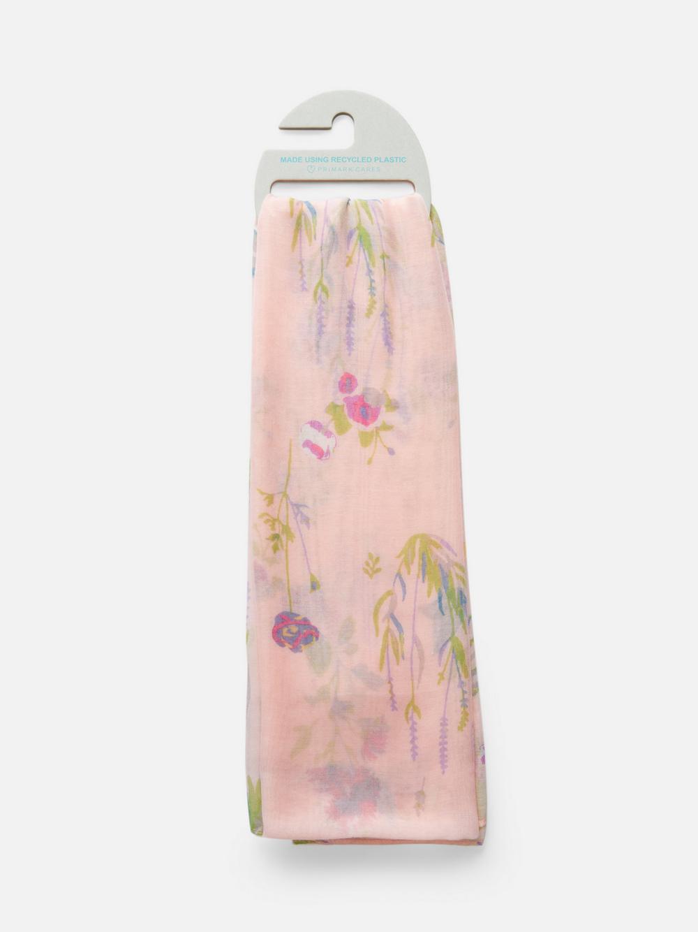 Printed Chiffon Scarf