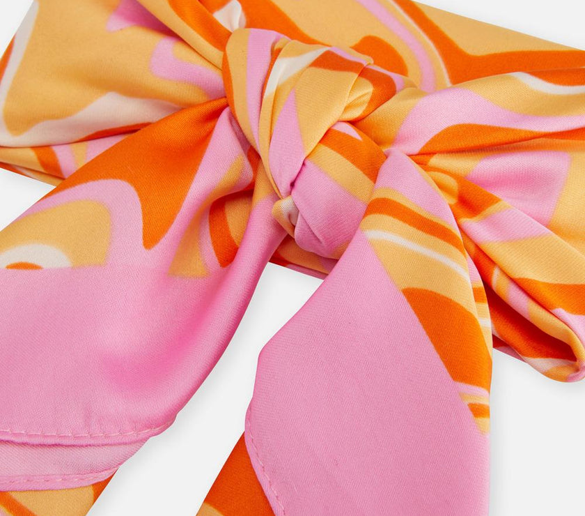 Printed Satin Scarf