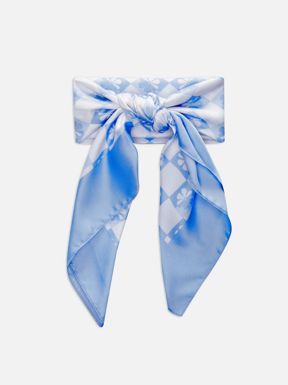 Printed Satin Scarf