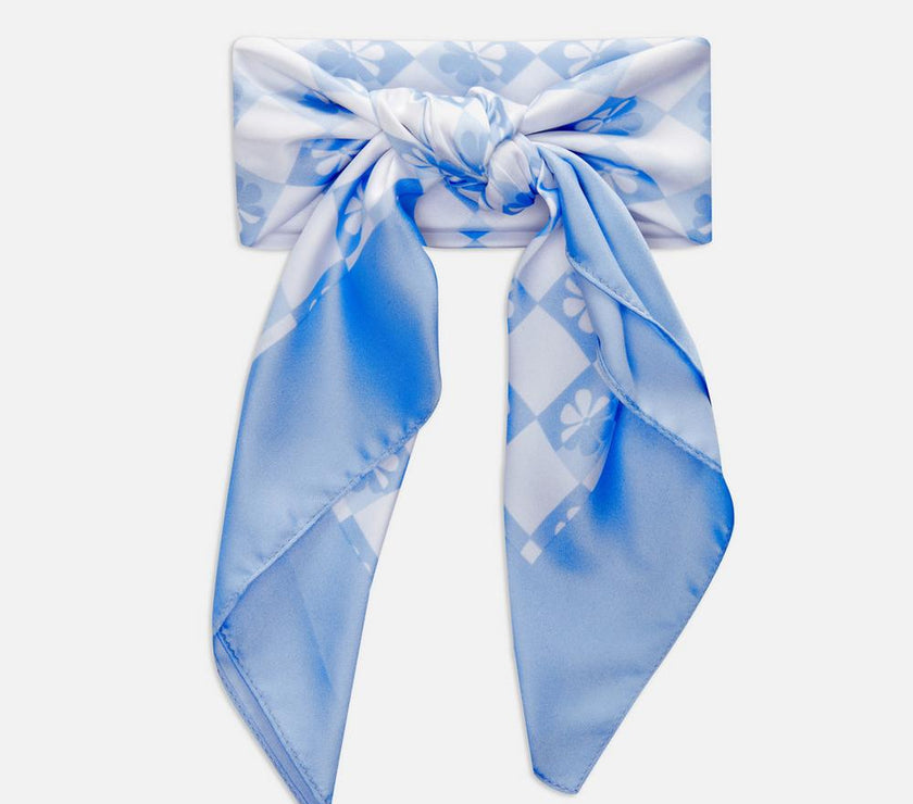 Printed Satin Scarf