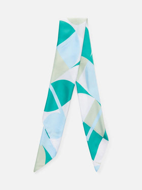 Printed Satin Scarf