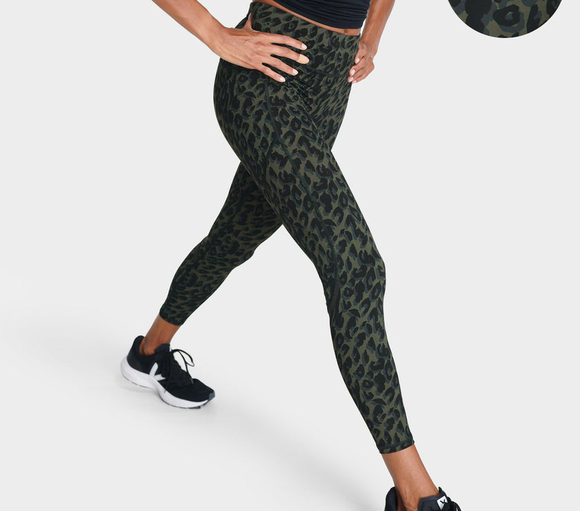 High-Waisted 7/8 Running Leggings