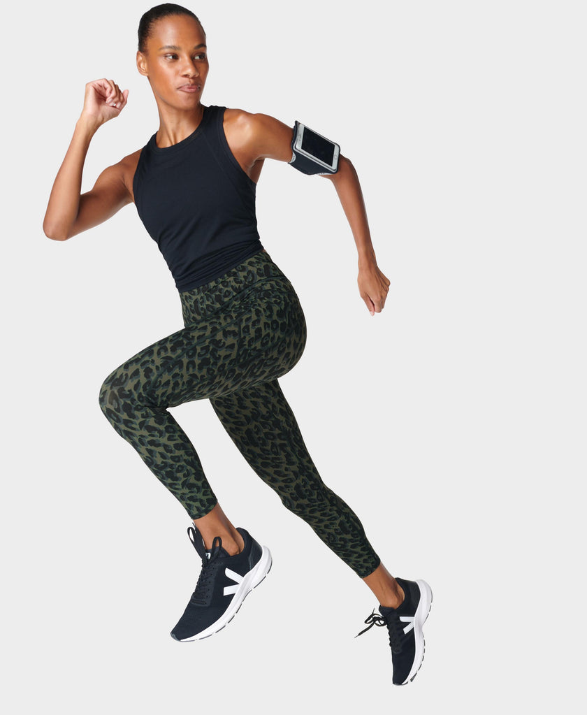 High-Waisted 7/8 Running Leggings