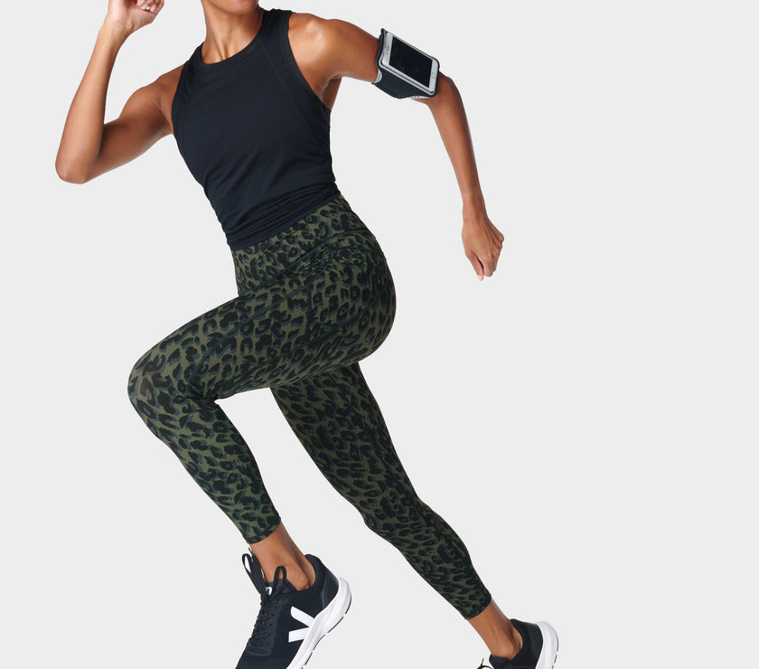 High-Waisted 7/8 Running Leggings