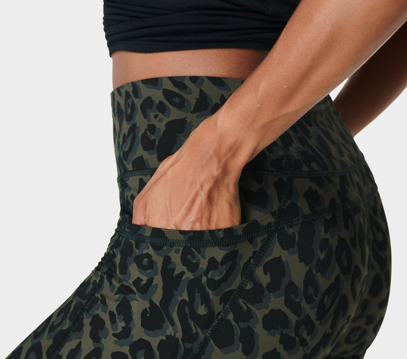 High-Waisted 7/8 Running Leggings