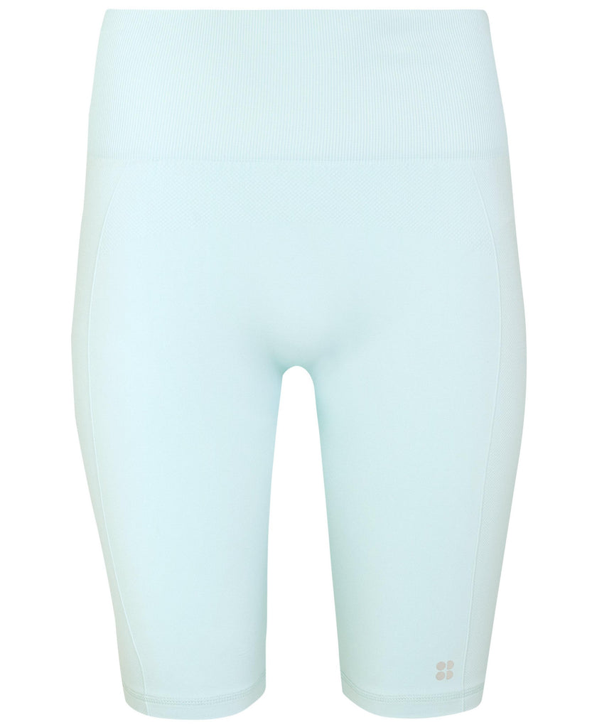 NYC Ribbed Cycling Shorts And Vest Set