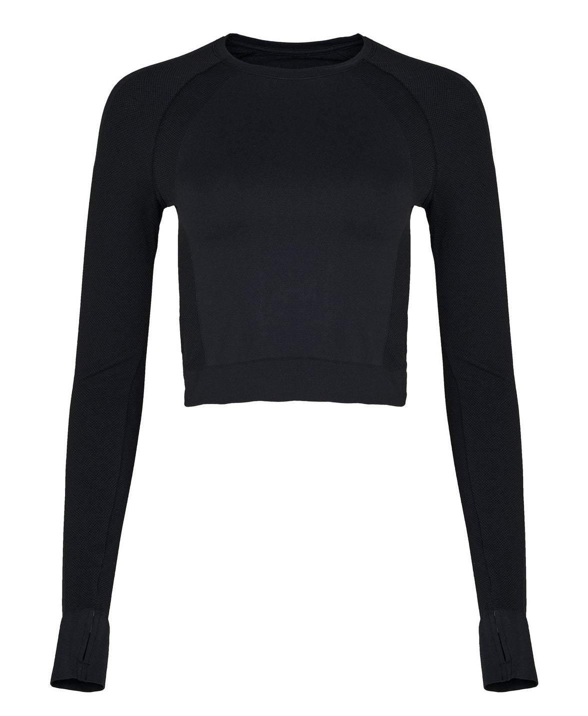 Athlete Seamless Crop Long Sleeve Top
