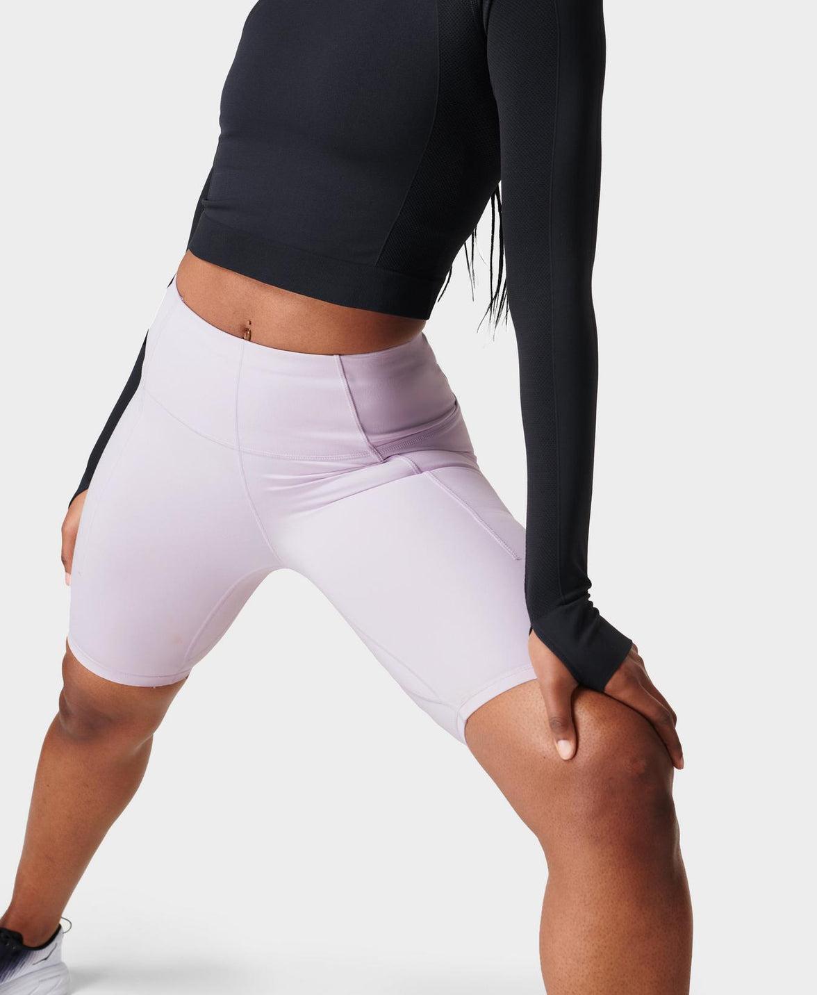Athlete Seamless Crop Long Sleeve Top